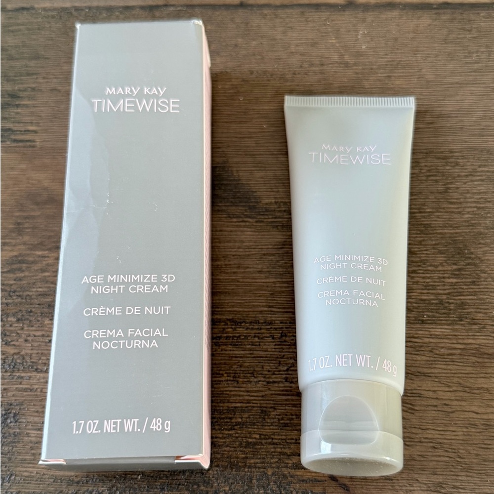 Mary‎ Kay Timewise Age Minimize 3D Night Cream Normal to Dry Skin NIB